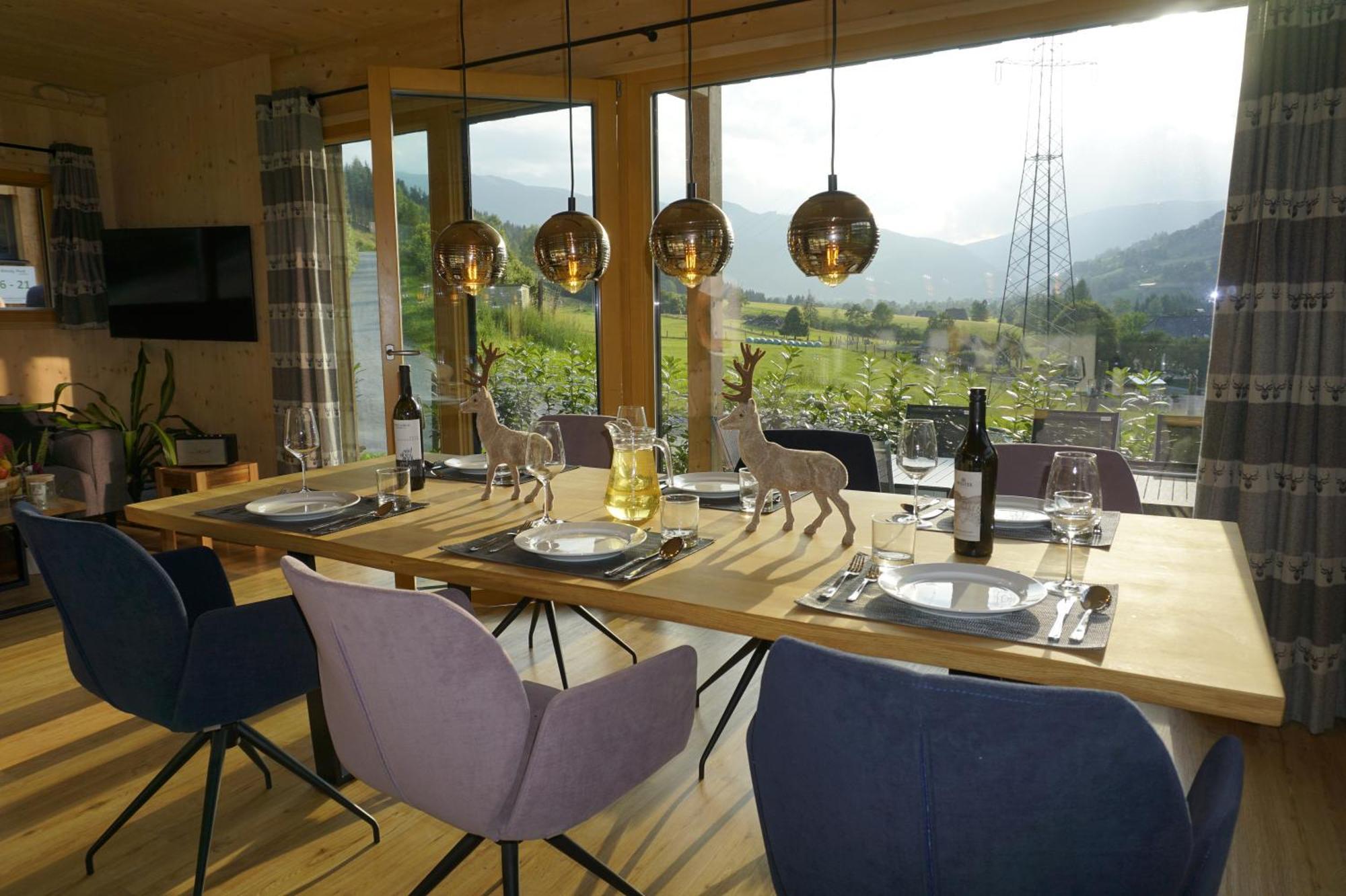 Alpenchalet Alpakablick Sankt Lorenzen ob Murau Luaran gambar