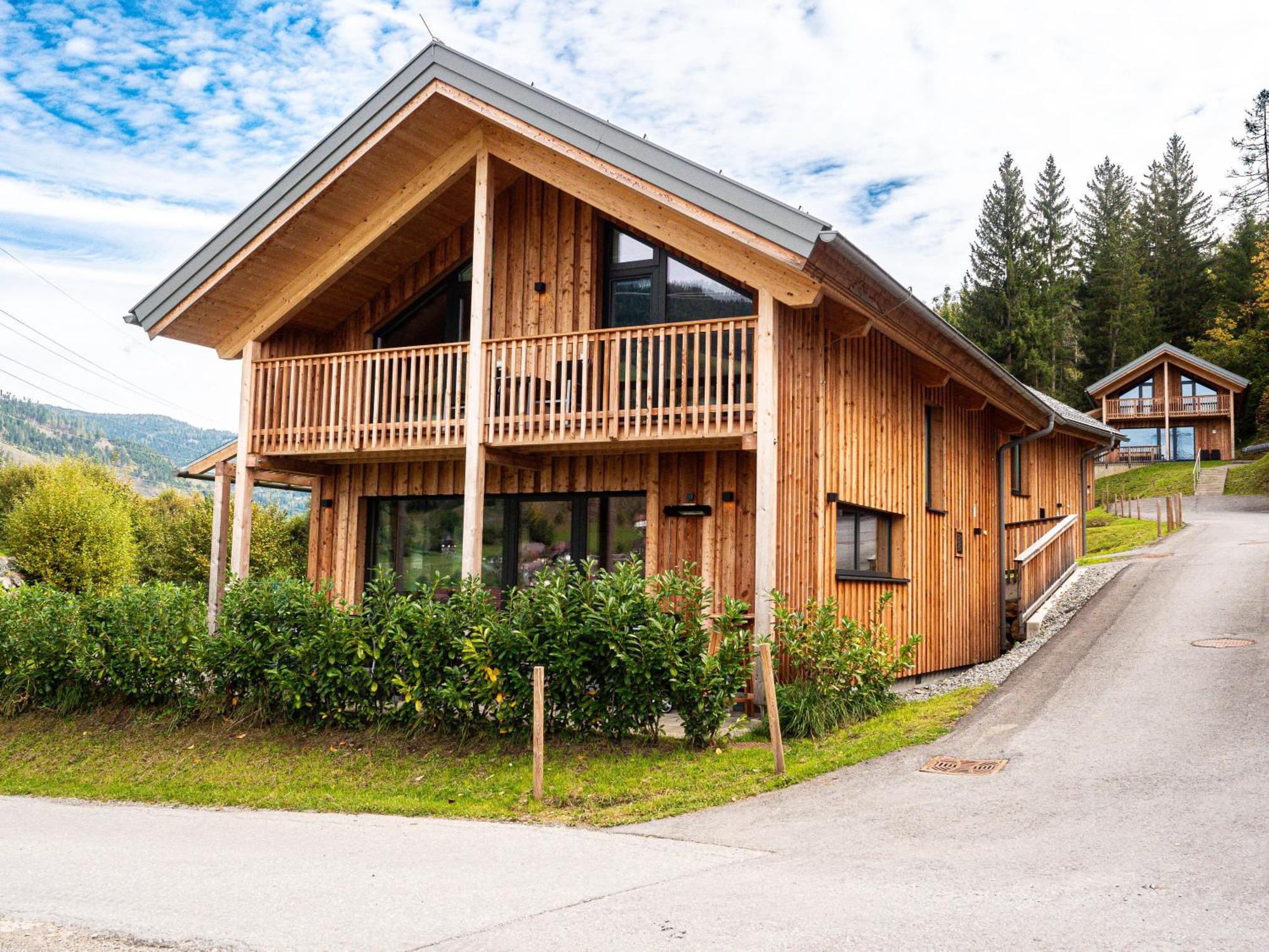 Alpenchalet Alpakablick Sankt Lorenzen ob Murau Luaran gambar